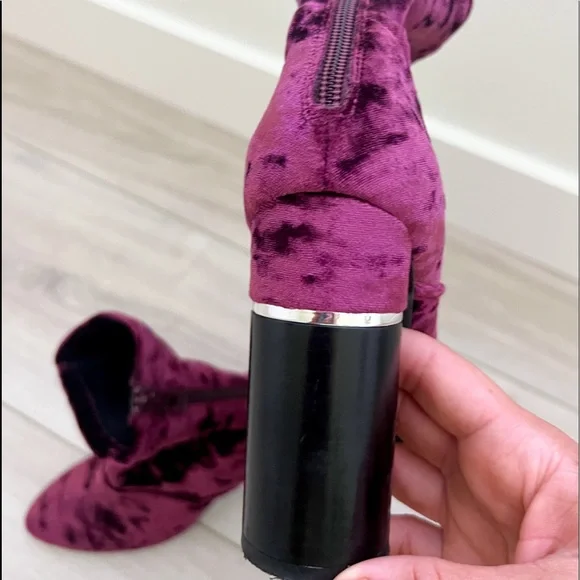 🛍3.1 Phillip Lim Kyoto Velvet Boot - Picture 5 of 9